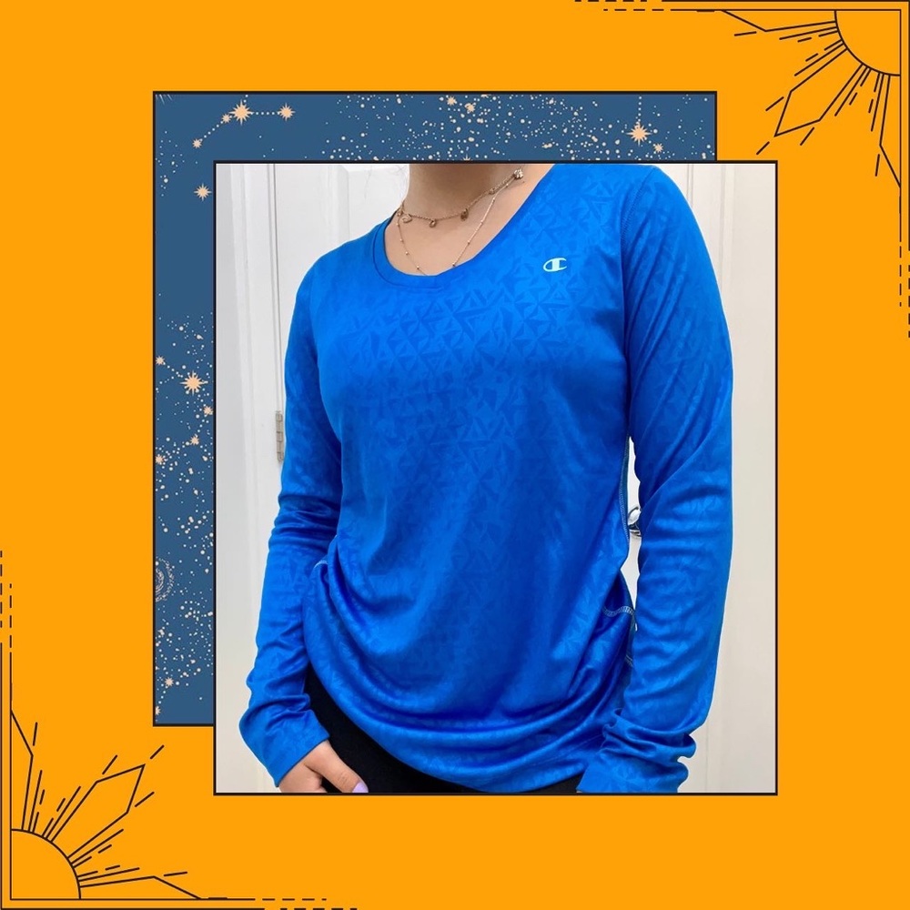NWT Champion long sleeve workout top